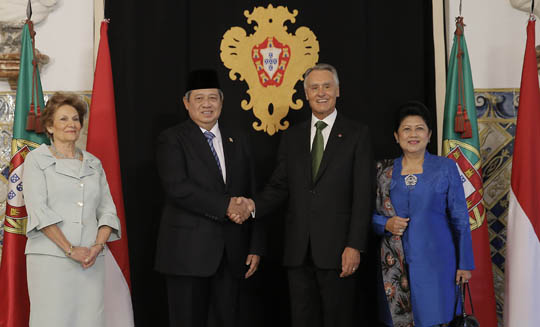 Presiden SBY Terima `Kunci Persahabatan` dari Kota Lisabon